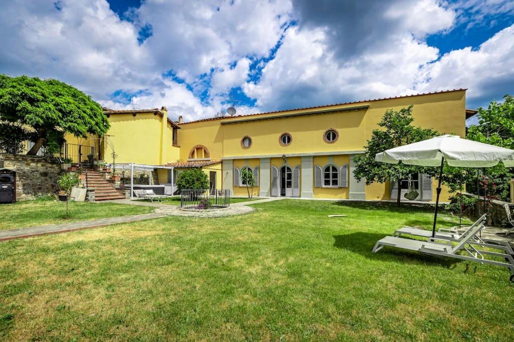 Luxury Limonaia With Jacuzzi Near Florence San Jacopo al Girone Ngoại thất bức ảnh