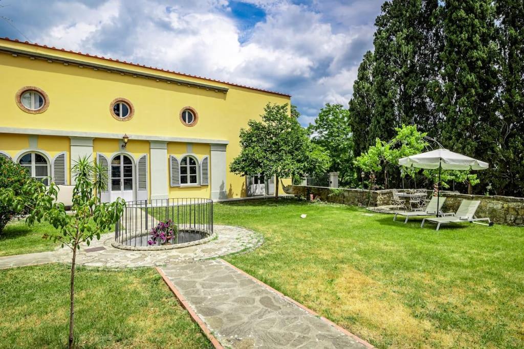 Luxury Limonaia With Jacuzzi Near Florence San Jacopo al Girone Ngoại thất bức ảnh